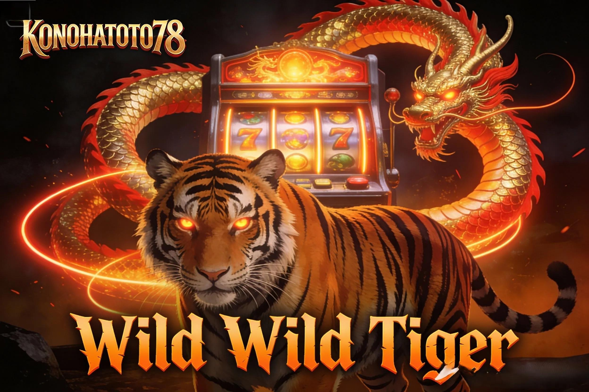 Spin Rapi Tanpa Ribut! Wild Wild Tiger Pilihan Aman di KONOHATOTO78