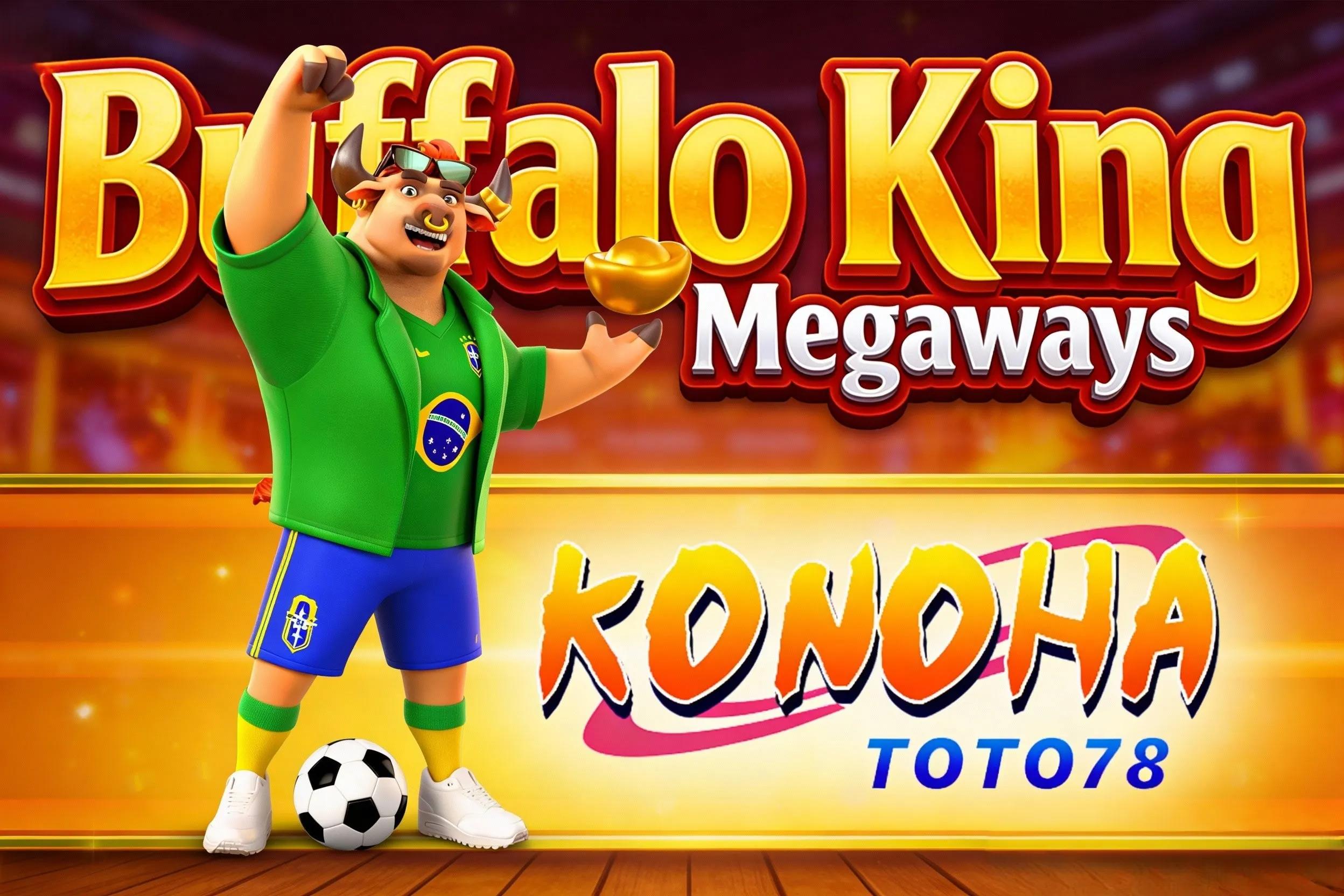 Pengalaman Main Lebih Rapi! Buffalo King Megaways di KONOHATOTO78